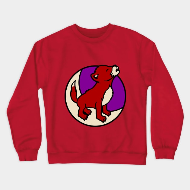 Lil' Coyotes Crewneck Sweatshirt by Carl Cordes